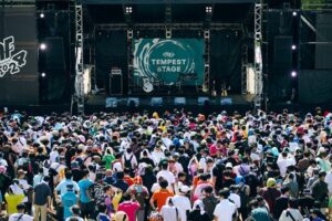 レントオール長野が手がけたナガノアニエラフェスタのメインステージ